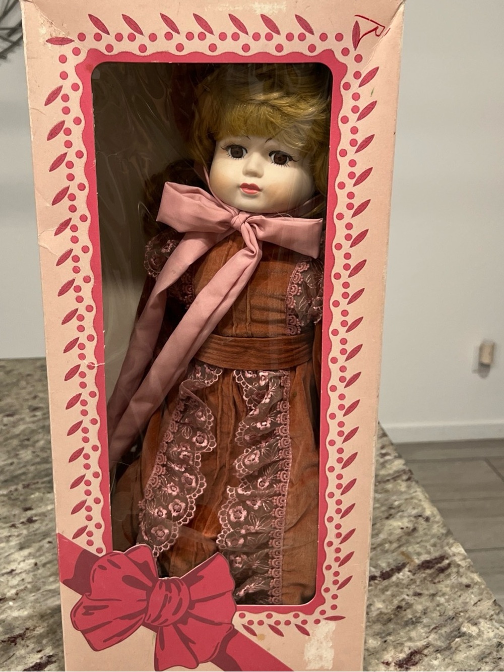 Vintage Gotz Spielfreundin Doll 18" Soft Body  In Box and with certificate